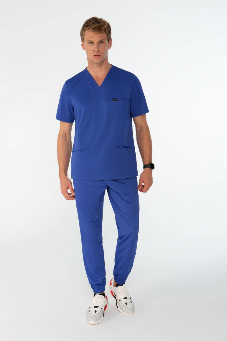 LORMONT - scrub top - Royal sapphire blue