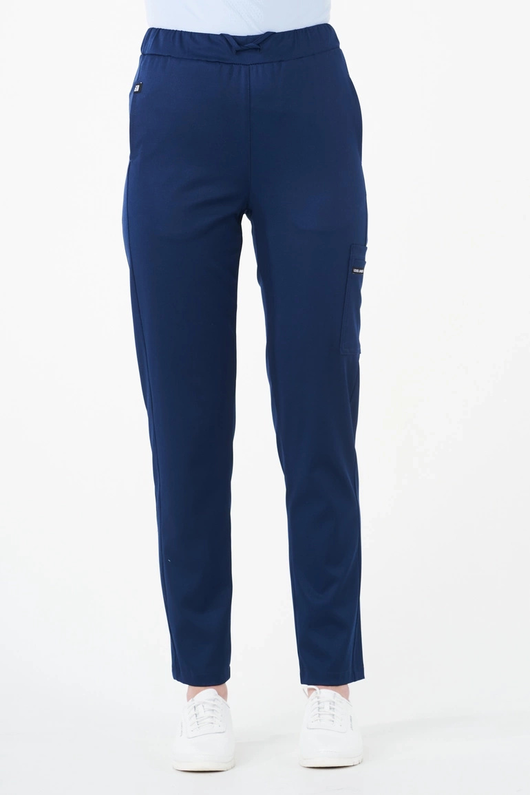 Louis Lanier Women’s Medical Set (Nantes Top, Clamart Trousers) - Dark blue