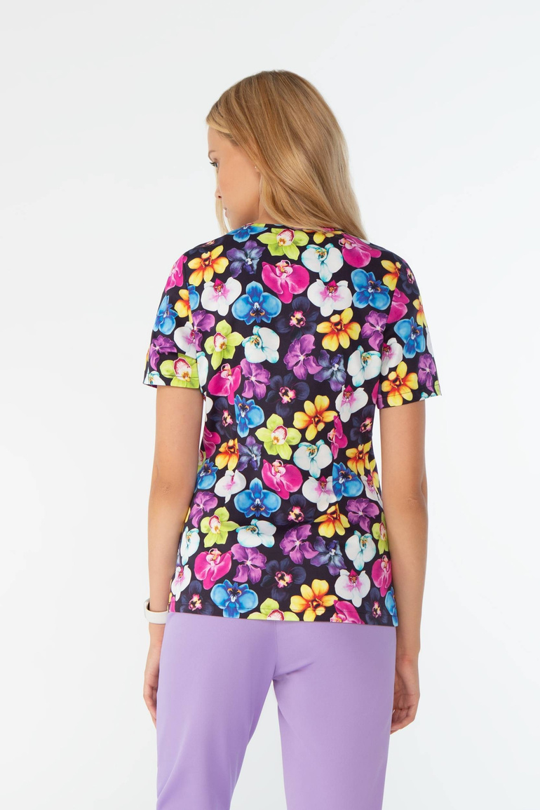 VANNES - Night Orchid - dámská zdravotní halenka