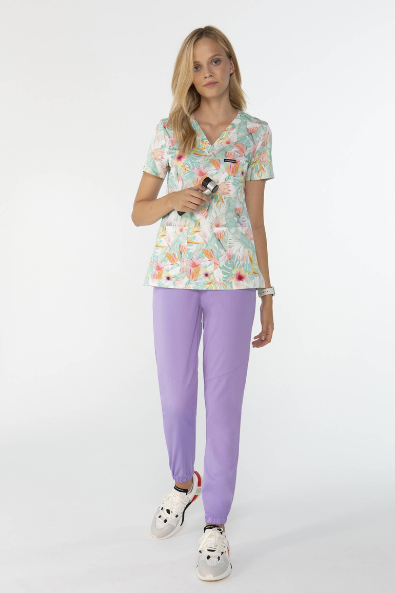 VANNES - Pastel Garden - Damenkasack