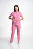MATERA - bluza medyczna damska - Pastel pink