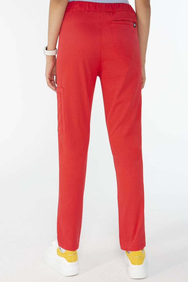 CLAMART - scrub pants - Scarlet red
