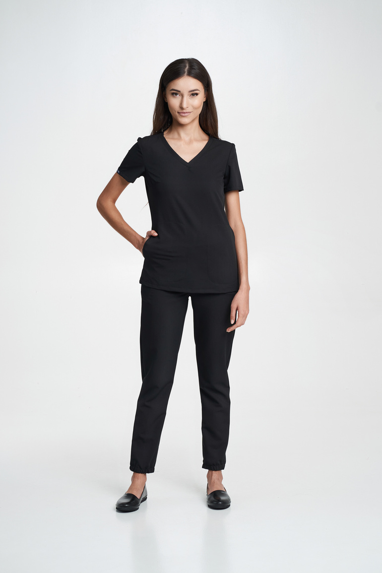 SORA - dámská zdravotní halenka - Black