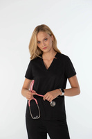 ARRAS - bluza medyczna damska - Pure black