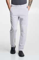 PRATO - scrub pants - Light grey