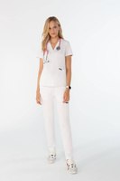 Women’s medical set Louis Lanier (top Arras, trousers Clamart) Alpine White