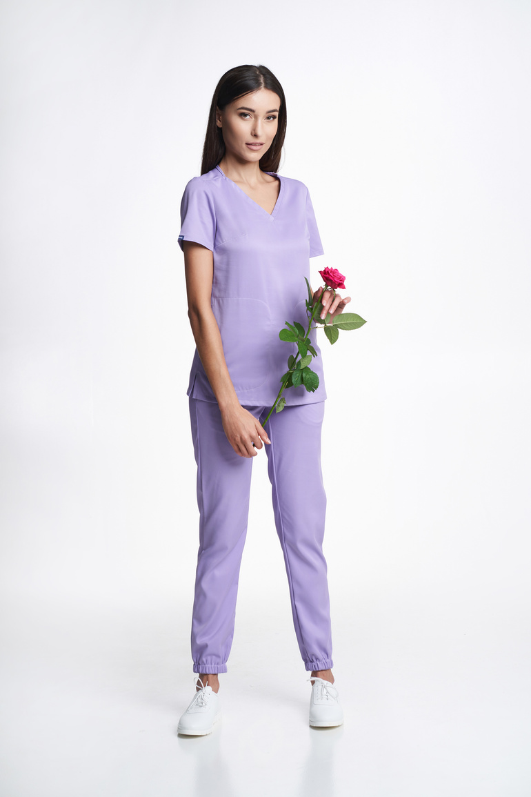 Damen-Medizin-Set CILFRI (Sora Oberteil, Narni Hose) Livo Violet