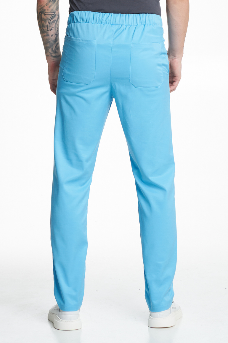 PRATO - Herrenhose - Soft blue