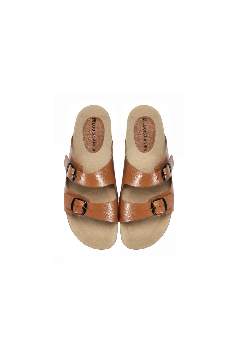 MATARO - klapki medyczne - Brazowy