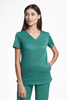 Women’s medical set CILFRI (Sora top, Narni pants) Bold green