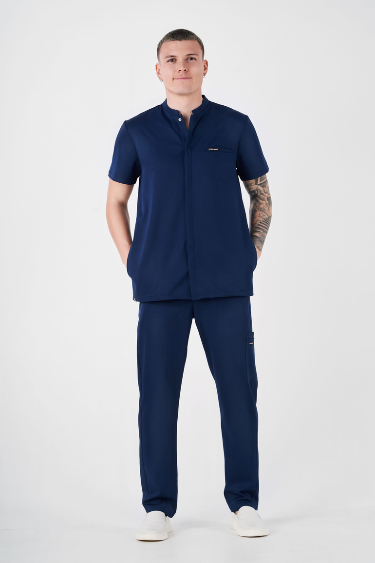 ROCHEFORT - pánská zdravotní mikina - Dark blue