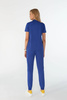 Women’s medical set Louis Lanier (Rouen top, Arles trousers) Royal sapphire blue