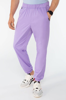 SAUMUR - spodnie medyczne męskie - Pastel violet