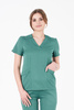 Damen-Medizinset Louis Lanier (Arras Oberteil, Arles Jogger) Deep Green