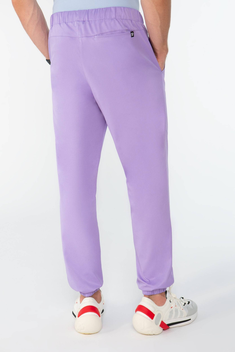 SAUMUR - pánské zdravotní joggery - Pastel violet