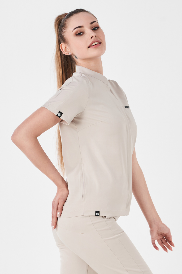 Dámská lékařská souprava Louis Lanier (halenka Rouen, kalhoty Clamart) Bone