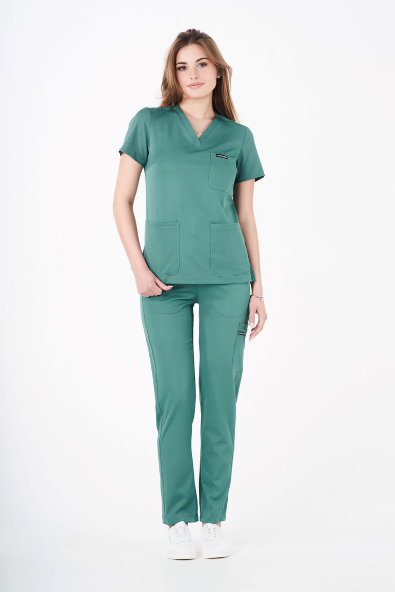 VANNES - Damenkasack - Deep Green