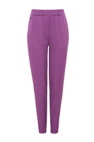 SAUMUR - jogger scrub pants - Magenta