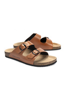 MATARO - klapki medyczne - Brazowy