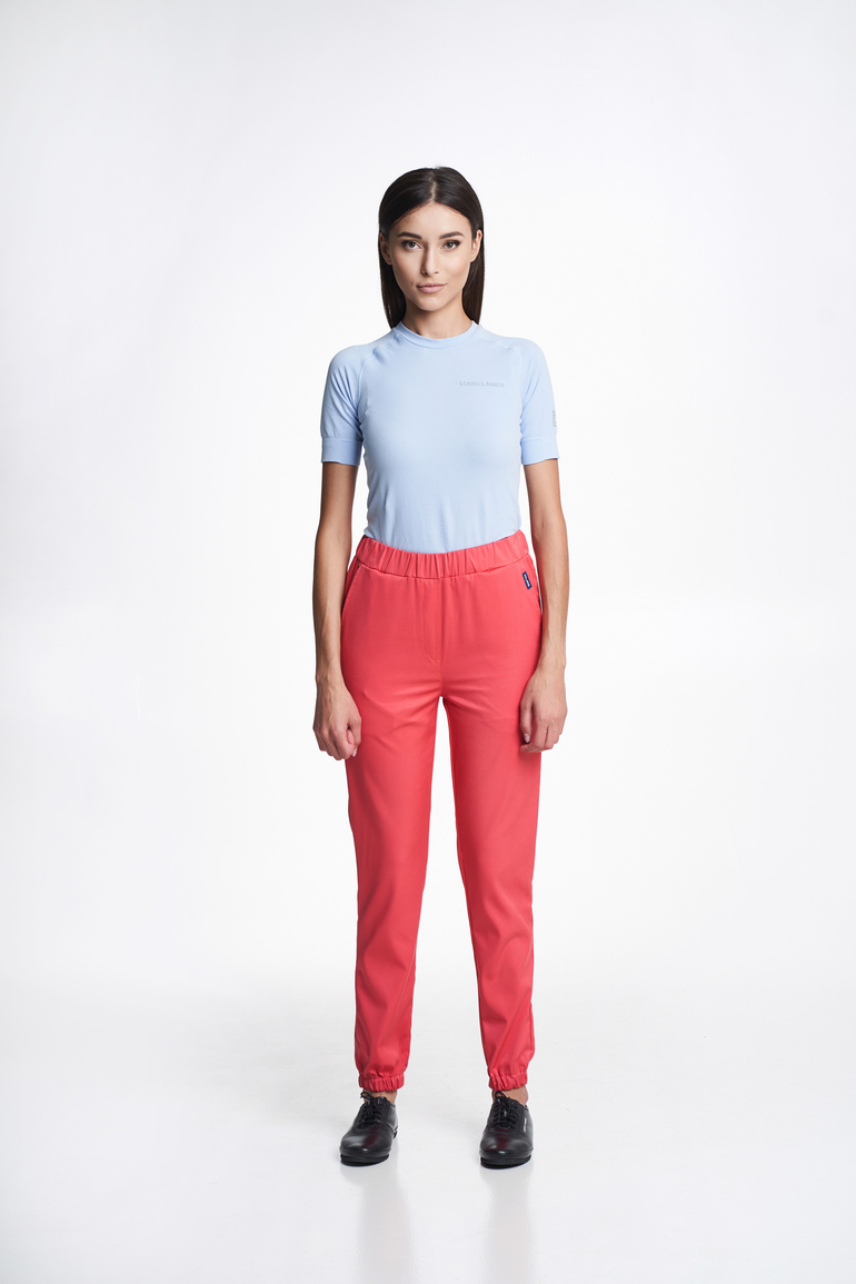 NARNI - dámské zdravotnické joggery - Raspberry red