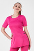 LYON - scrub top - Modern Fuchsia