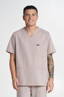TRIEST - scrub top - Beige