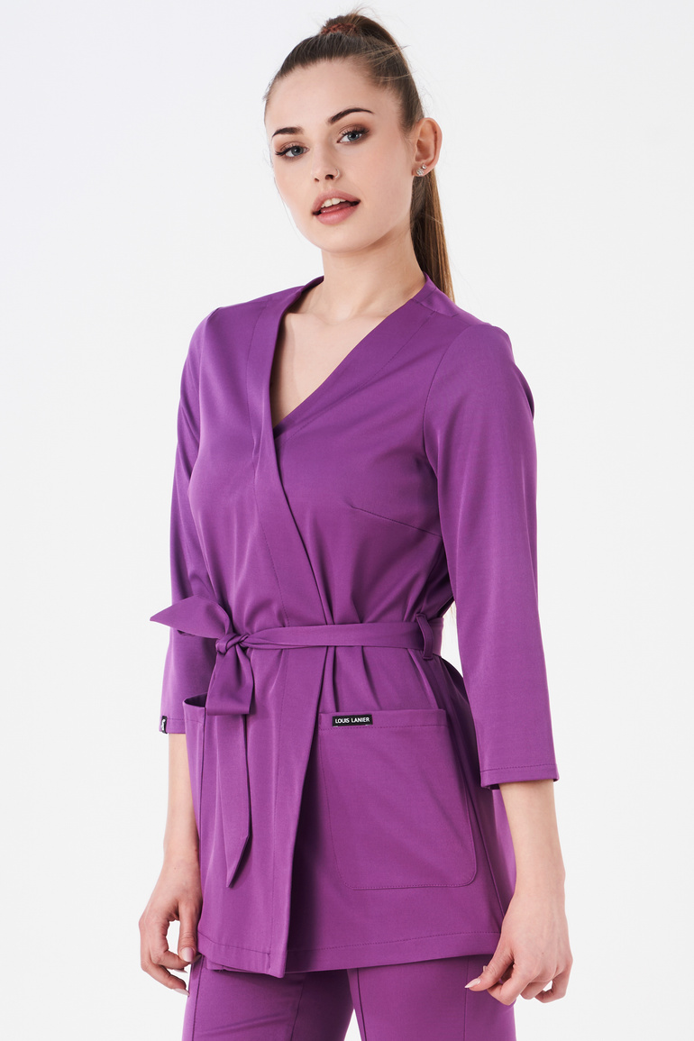 SIENA - scrub top - Magenta