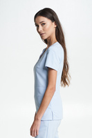 SORA - women's medical sweatshirt - Blush blue