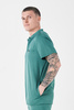 ROCHEFORT - scrub top - Deep Green