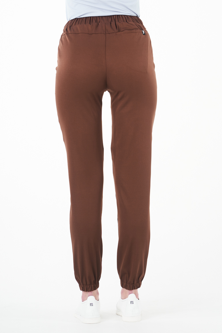 ARLES - joggery medyczne damskie - Chocolate Brown