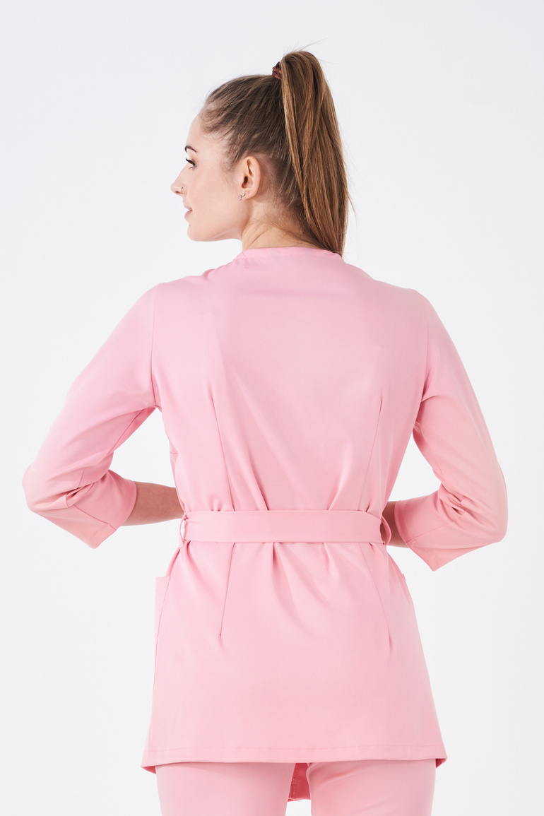 SIENA - bluza medyczna damska - Pastel Pink