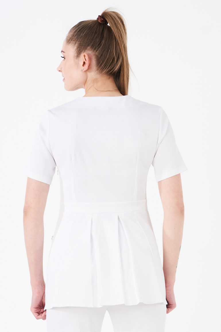 LYON - bluza medyczna damska - Chalk white