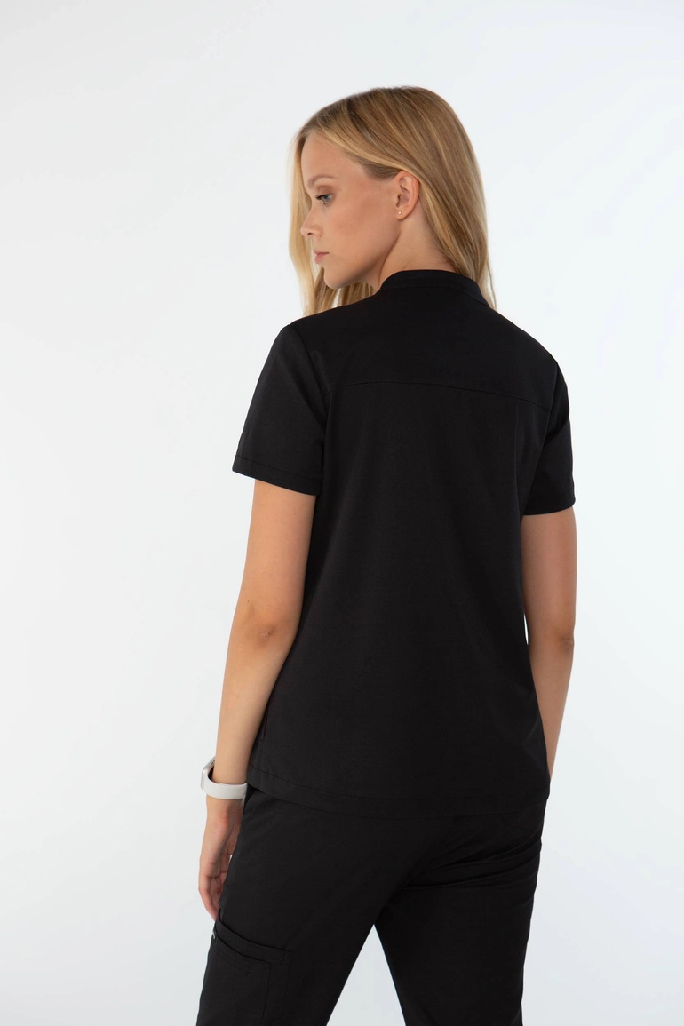 ROUEN - Damenkasack - Pure black