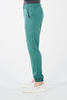 SAUMUR - jogger scrub pants - Deep Green