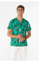 TULON - Parrot jungle - scrub top