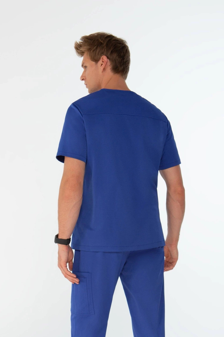 MONTPELLIER - scrub top - Royal sapphire blue