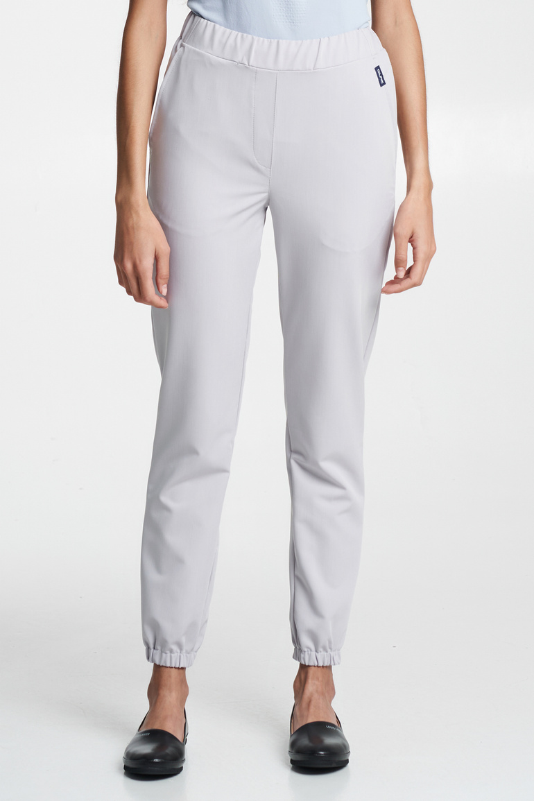 NARNI - joggery medyczne damskie - Light grey