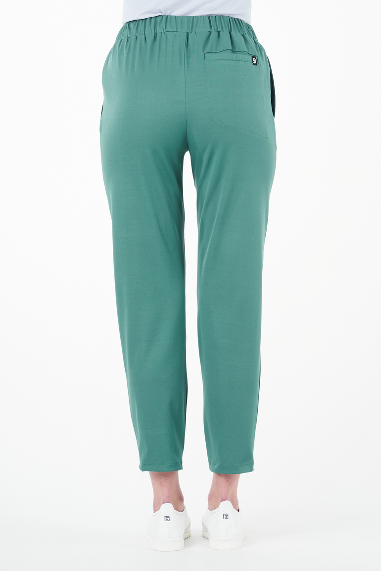LARISA - scrub pants - Deep Green