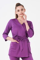 SIENA - bluza medyczna damska - Magenta