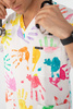 TULON - Happy hand - scrub top  