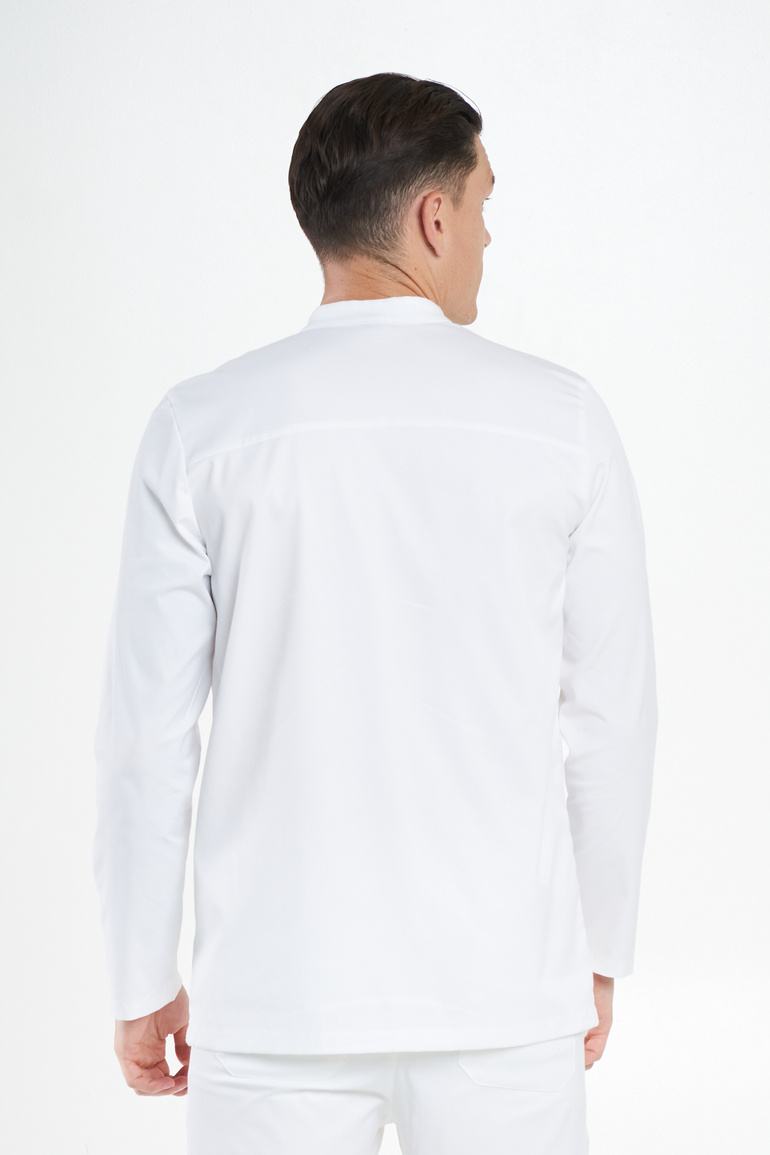 BACOLI - bluza medyczna męska - Winter white