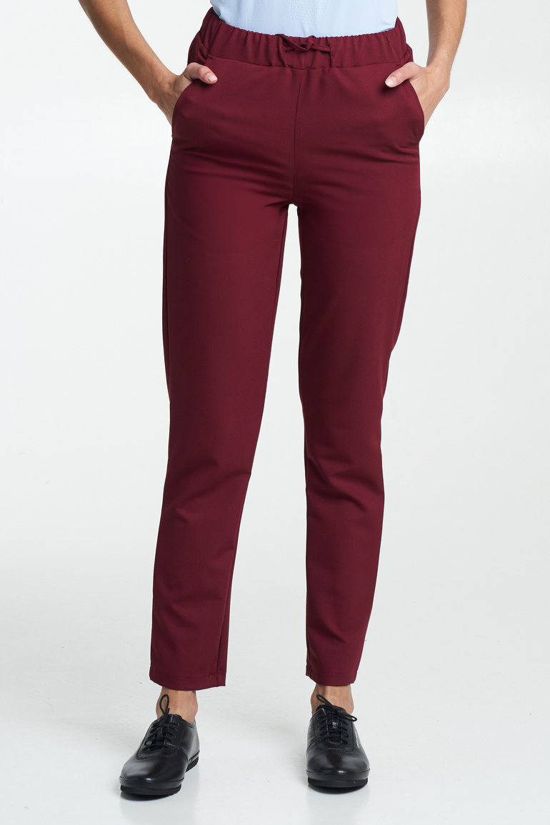 ALBA - Damenhose - Bordo