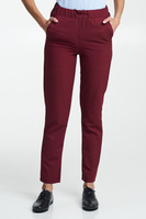 ALBA - scrub pants - Bordo