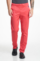 PRATO - scrub pants - Raspberry red