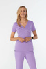 Damen-Medizinset Louis Lanier (Bluse Nantes, Joggerhose Arles) - Pastel violet