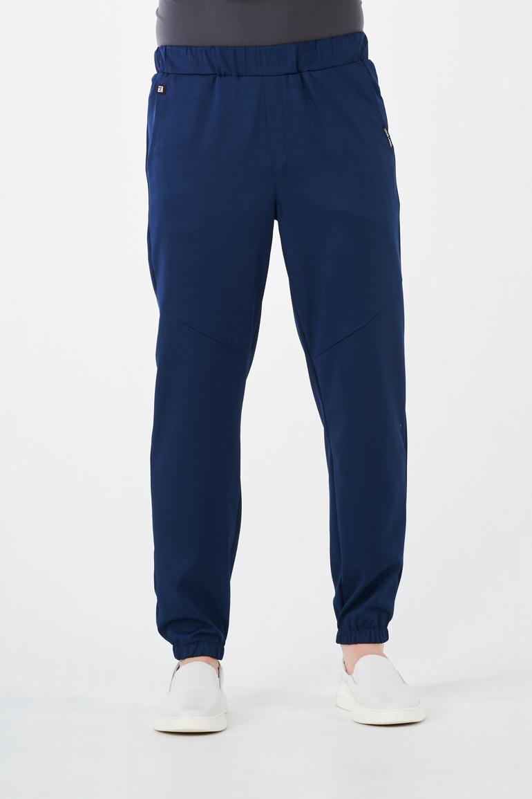 SAUMUR - pánské zdravotní joggery - Dark blue