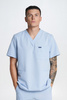 TRIEST - scrub top - Blush blue