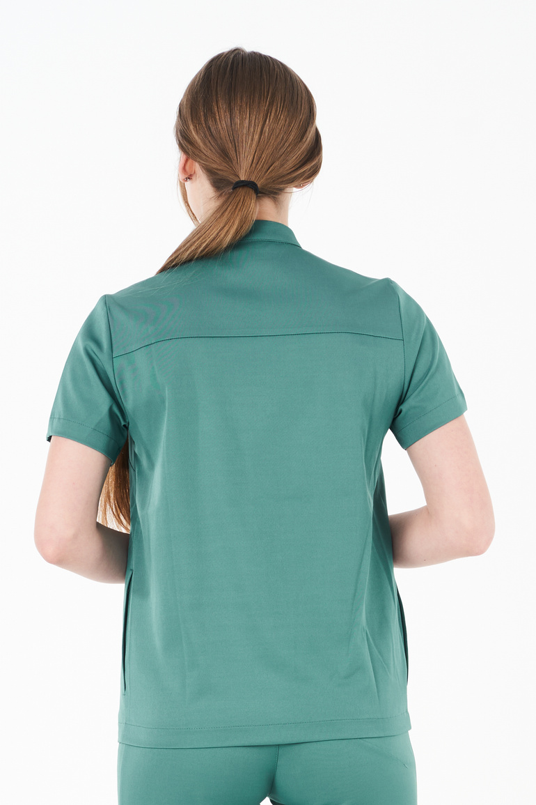 Komplet medyczny damski Louis Lanier (bluza Rouen, spodnie Clamart) Deep Green