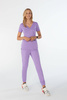 NANTES - scrub top - Pastel violet
