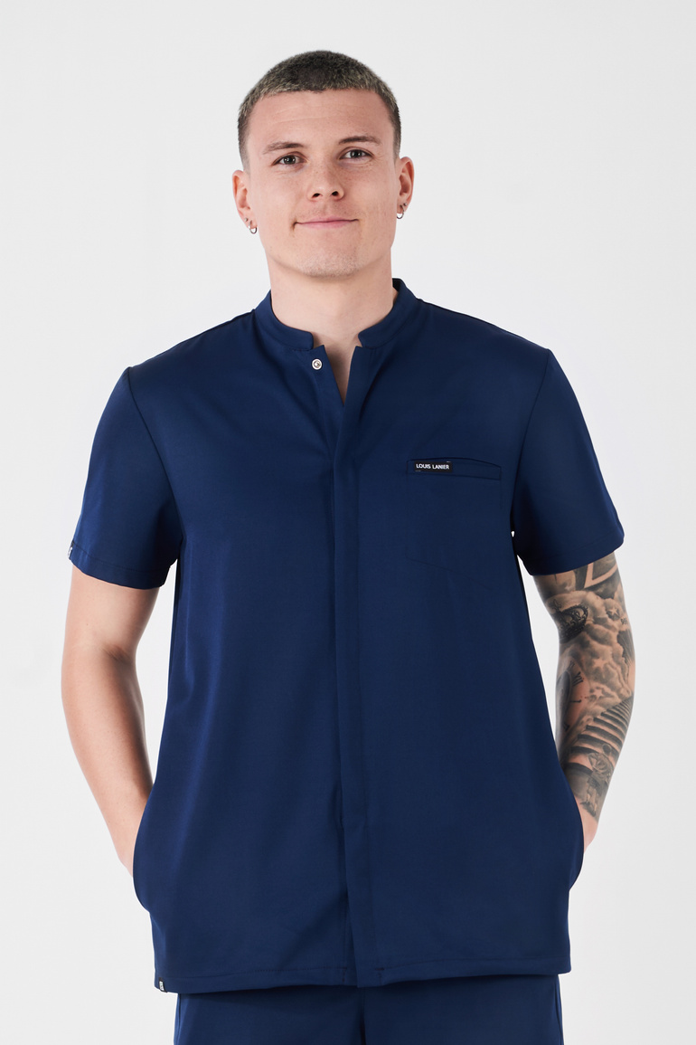 ROCHEFORT - pánská zdravotní mikina - Dark blue